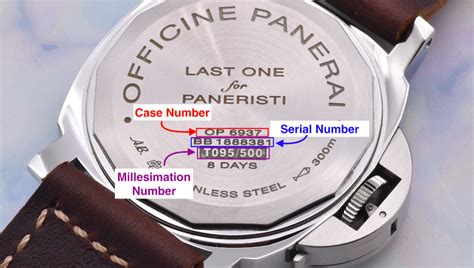 how to check panerai serial number